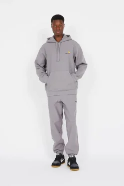 Hooded American Script - Hoodie | Gris