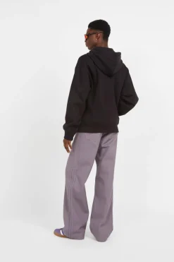 Hooded American Script - Sweatshirt zippé | Noir