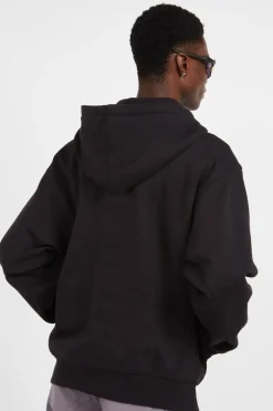 Hooded American Script - Sweatshirt zippé | Noir