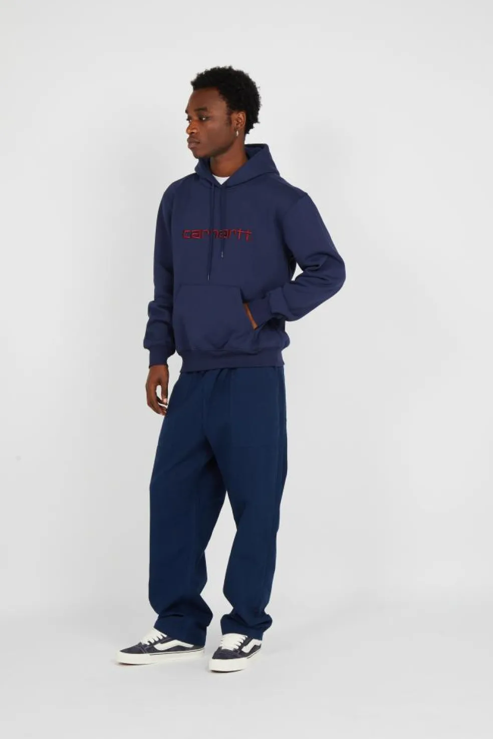 Hooded Carhartt - Hoodie | Bleu