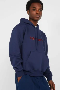 Hooded Carhartt - Hoodie | Bleu