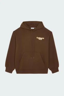Hooded Charm Link Sweat - Hoodie | Marron