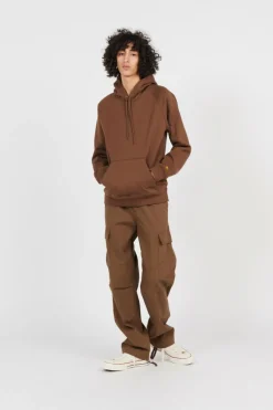 Hooded Chase - Hoodie | Marron