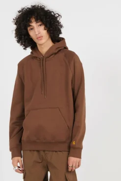 Hooded Chase - Hoodie | Marron