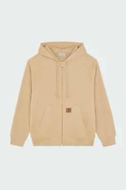 Hooded Eldon Sweat Jacket - Hoodie zippé | Beige