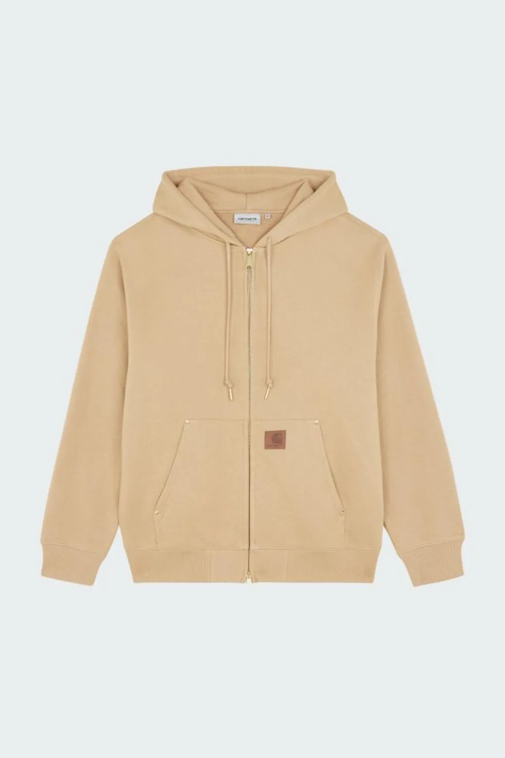 Hooded Eldon Sweat Jacket - Hoodie zippé | Beige