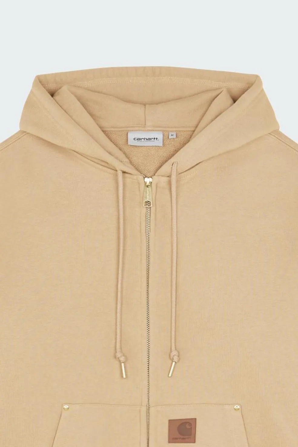 Hooded Eldon Sweat Jacket - Hoodie zippé | Beige