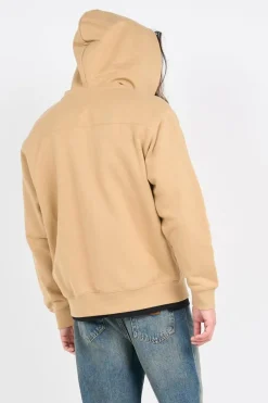 Hooded Eldon Sweat Jacket - Hoodie zippé | Beige