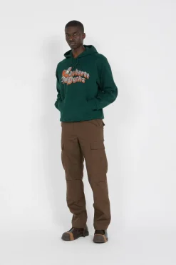 Hooded Flaming Ducks Sweat - Hoodie | Vert