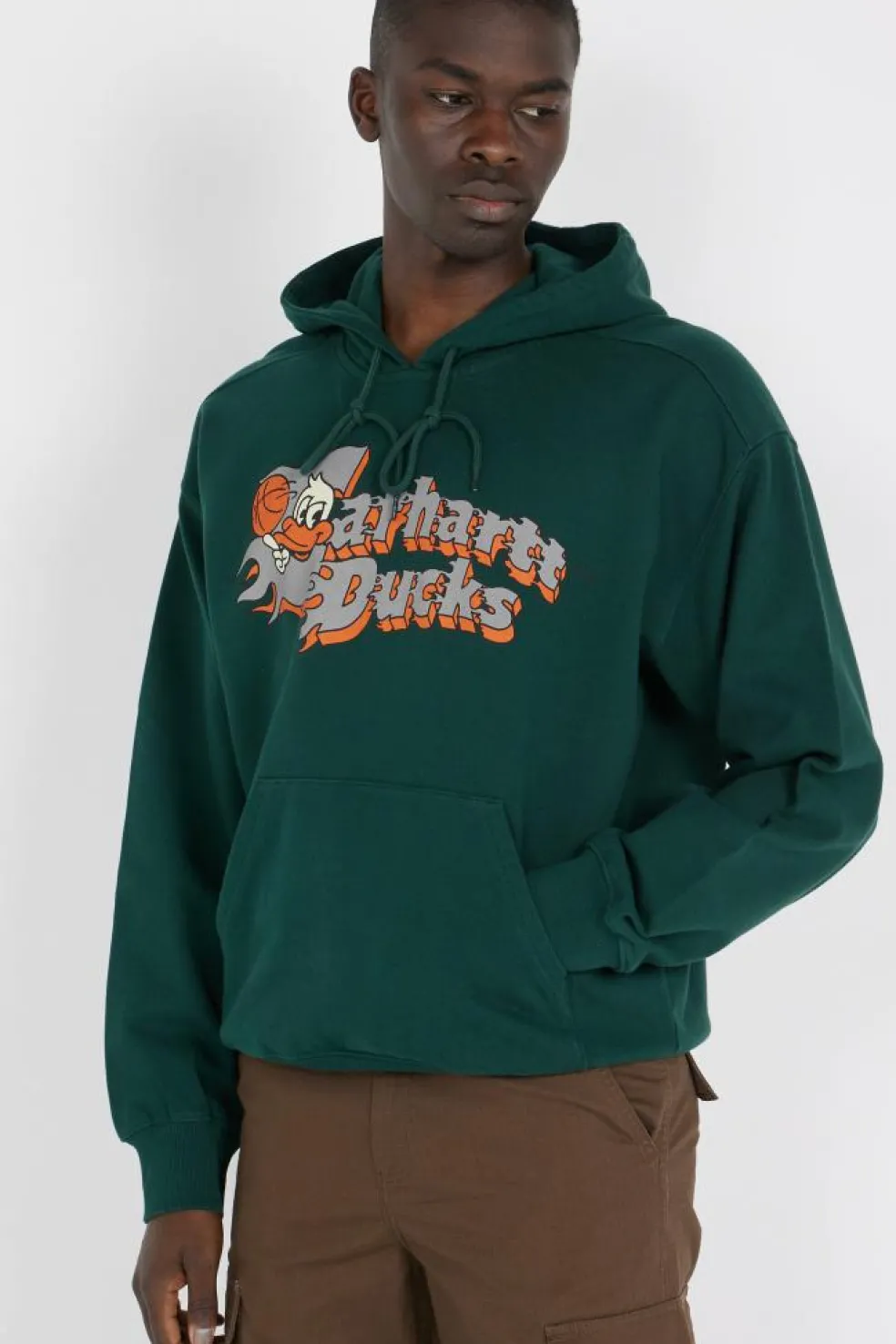 Hooded Flaming Ducks Sweat - Hoodie | Vert