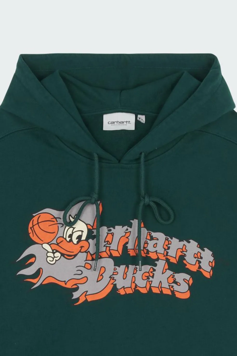 Hooded Flaming Ducks Sweat - Hoodie | Vert