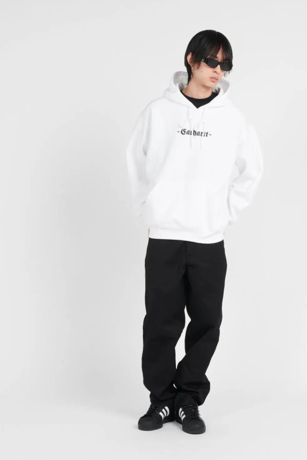 Hooded Greatest Hits Sweat - Hoodie | Blanc