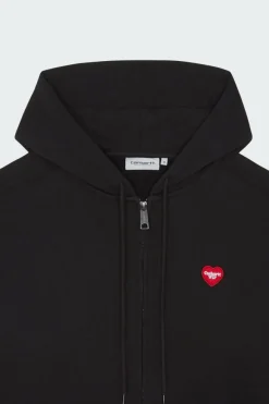 Hooded Heart II Hartt Sweat Jacket - Hoodie zippé | Noir