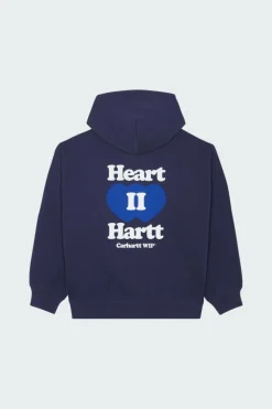 Hooded Heart II Hartt Sweat Jacket - Hoodie zippé | Bleu