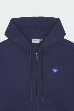 Hooded Heart II Hartt Sweat Jacket - Hoodie zippé | Bleu