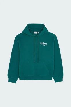 Hooded Onyx Script Sweat - Hoodie | Vert