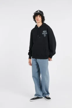 Hooded Sandwich Sweat - Hoodie | Noir