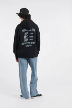 Hooded Sandwich Sweat - Hoodie | Noir