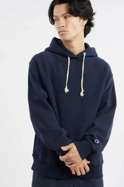 HOODED SWEATSHIRT - Hoodie | Bleu