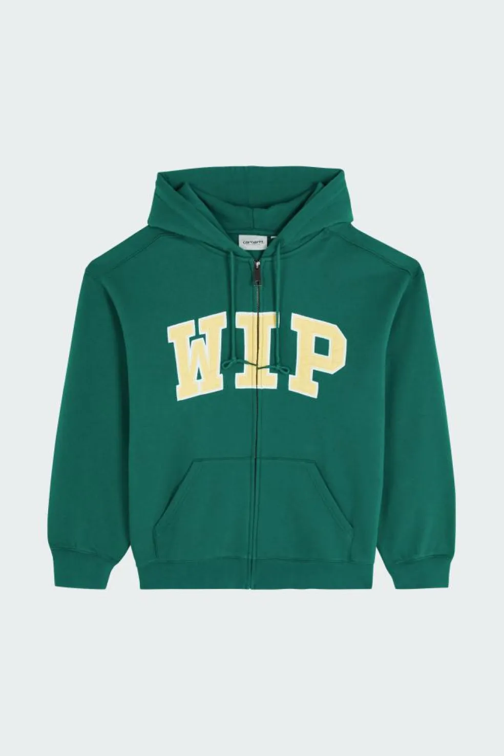 Hooded WIP Sweat Jacket - Hoodie zippé | Vert