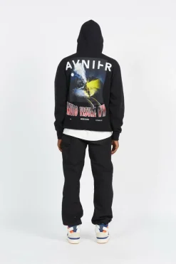 Hoodie Onset Black Heure Bleue - hoodie | Noir