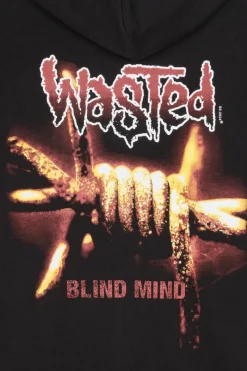 HOODIE ZIP BLIND - Hoodie zippé | Noir