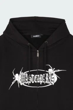 HOODIE ZIP BOILER - Hoodie zippé | Noir