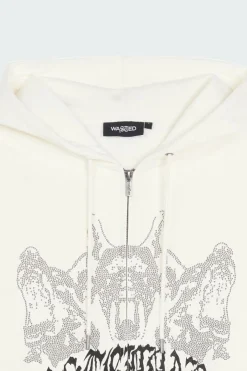 HOODIE ZIP GUARDIAN - Hoodie zippé | Beige