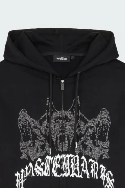 HOODIE ZIP GUARDIAN - Hoodie zippé | Noir