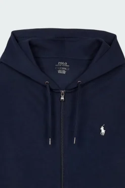 hoodie zippé | Bleu
