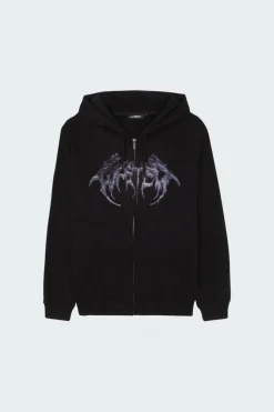 Hoodie zippé | Noir