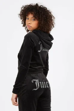 Hoodie zippé | Noir