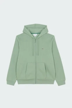 Hoodie zippé | Vert