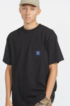 HORUS SS POCKET TEE - T-shirt | Noir