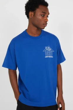 HOUSE OF RECORD - T-shirt | Bleu