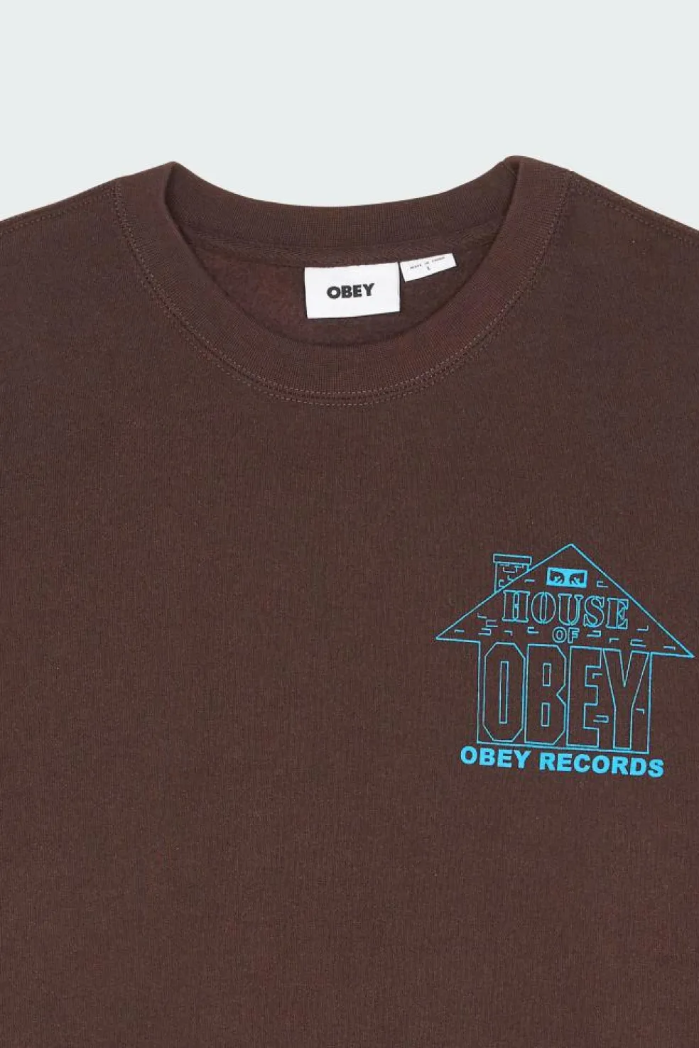 HOUSE OF RECORDS - Sweatshirt | Marron