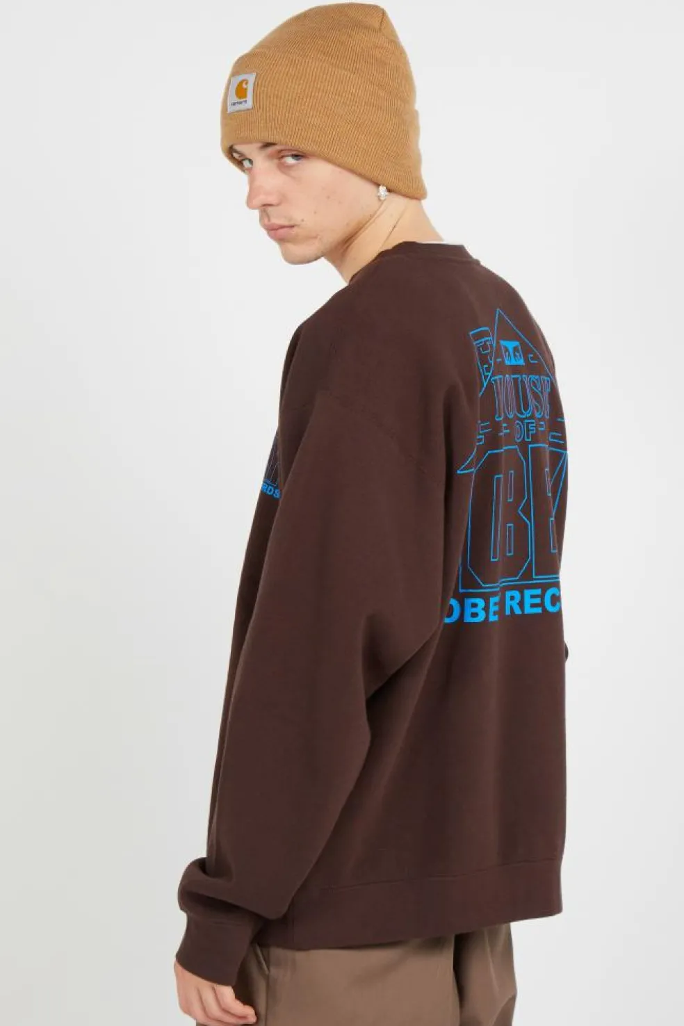 HOUSE OF RECORDS - Sweatshirt | Marron
