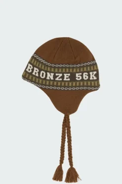 HUF BEANIE HUF X BRONZE FLAP - Bonnet | Marron