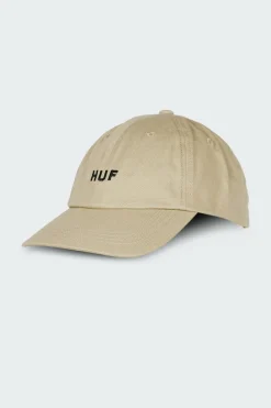 HUF SET OG CV 6 PANEL - casquette | Beige