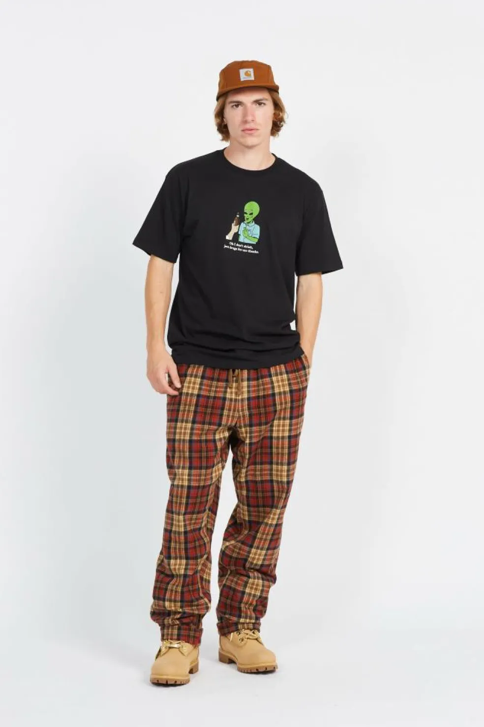 I Don't Drink Tee - T-shirt | Noir