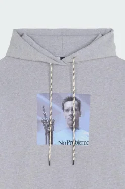 I LL BE BACK - Hoodie | Gris