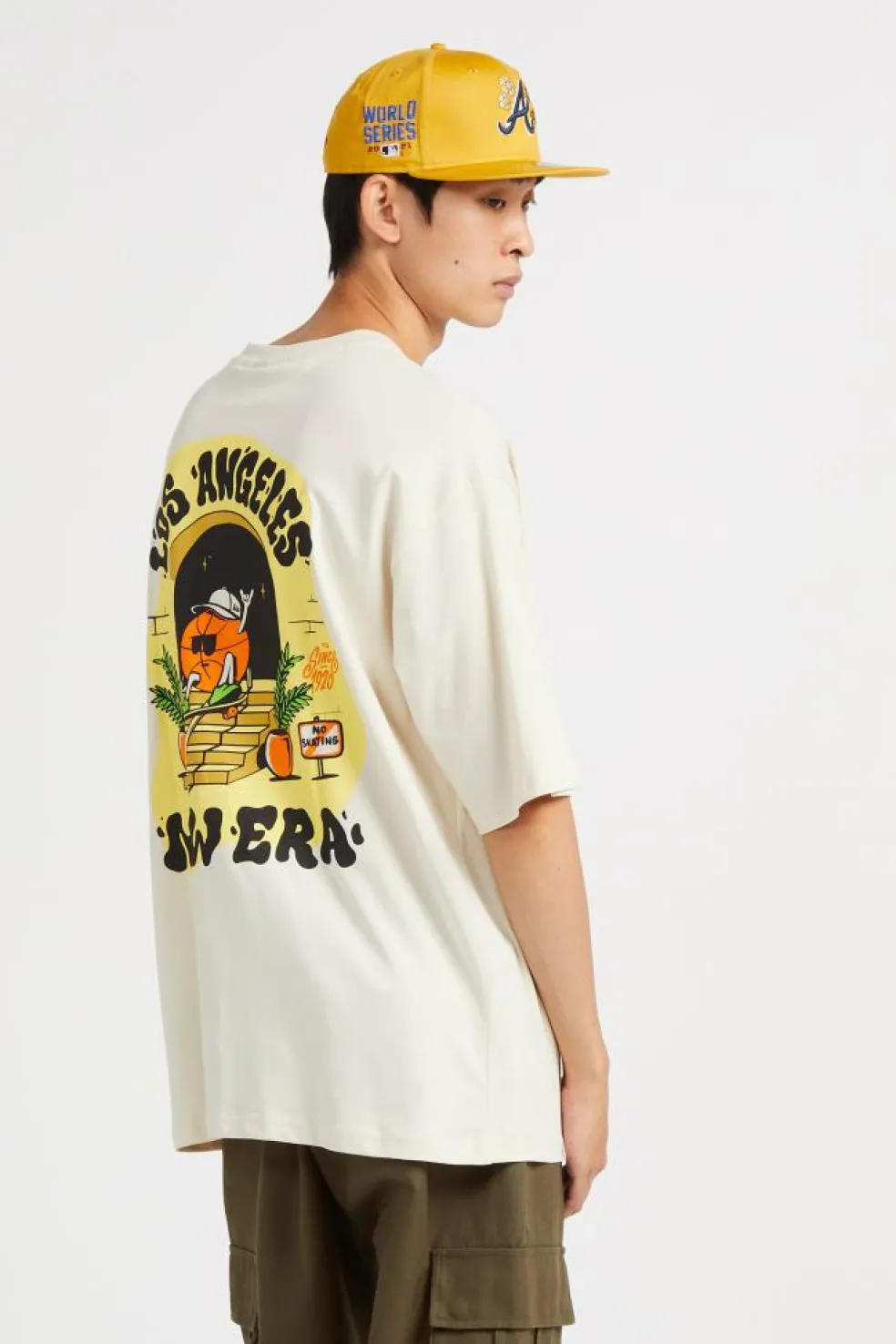 IC OS TEE NEWERA - T-shirt | Beige