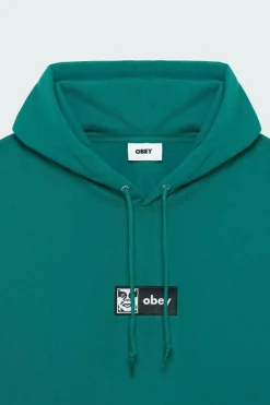 ICON EMBROIDRED HOOD - Hoodie | Vert