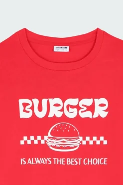 IDA SS DINNER - T-shirt | Rouge