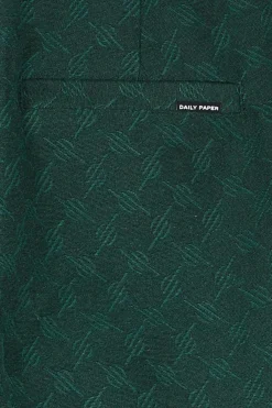 imani monogram pants - Pantalon | Vert