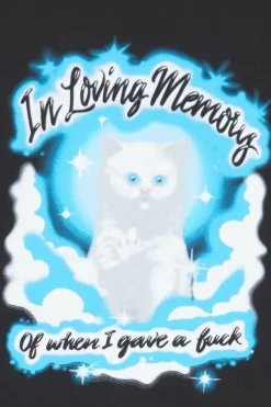 IN LOVING MEMORY - T-shirt | Noir