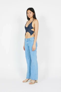 INDIGO DENIM - top | Bleu