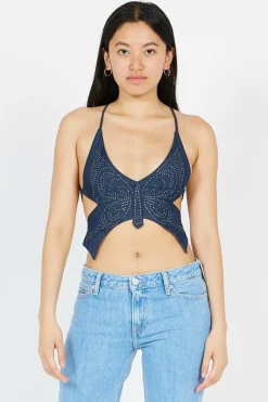 INDIGO DENIM - top | Bleu