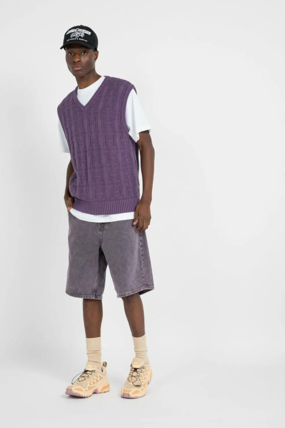 INTERLACED JA - Pull | Violet