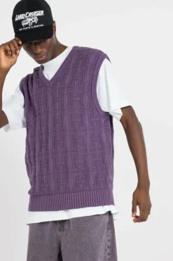 INTERLACED JA - Pull | Violet